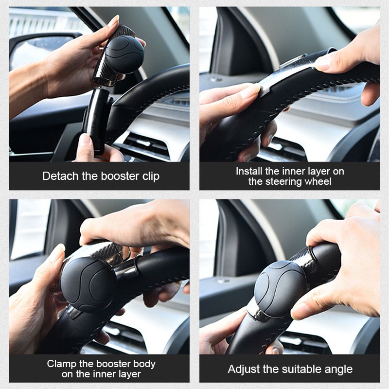 Bóng silicone SEAMETAL vòng bi tăng cường sức lực vô lăng xe hơi tiết kiệm sức lực