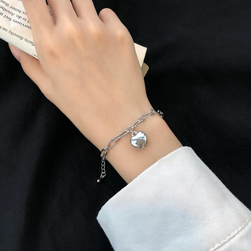 Vòng Đeo Tay Dây Xích Mặt Trái Tim Ma Thuật Phong Cách Hàn Quốc 789 | BigBuy360 - bigbuy360.vn