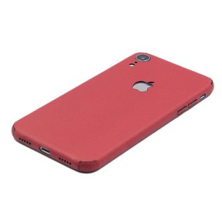 Ốp da dán full viền cho iphone XR, làm từ da thật cao cấp
