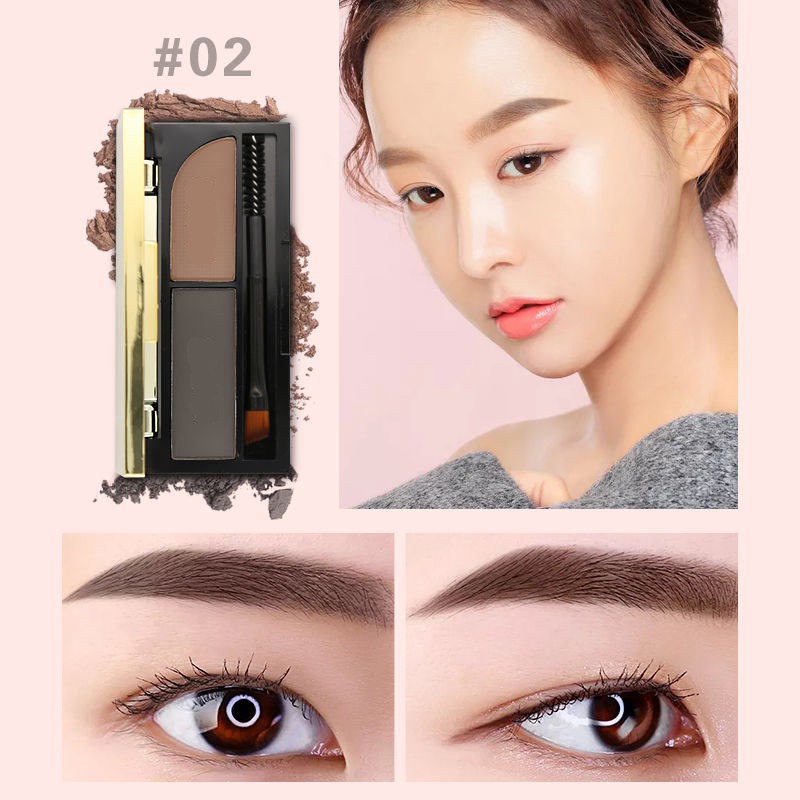 Phấn tán lông mày Sheloves hàng cao cấp 3.5g tặng kèm cọ tán Sena Beauty | BigBuy360 - bigbuy360.vn