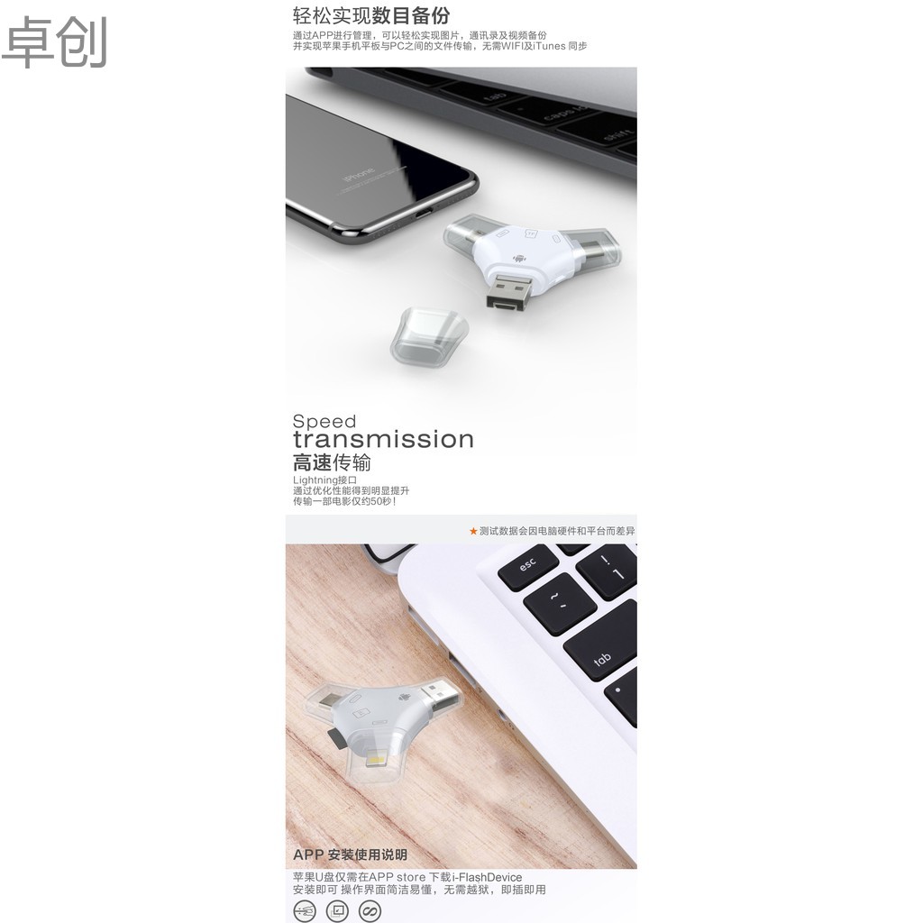 Đầu Đọc Thẻ Nhớ Usb Loại C Otg Cho Macbook Pro | BigBuy360 - bigbuy360.vn