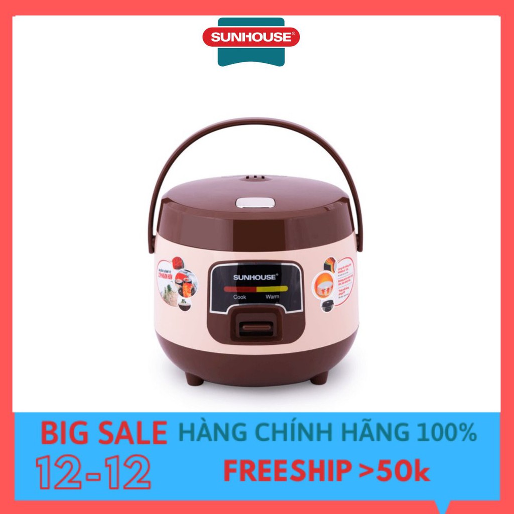 Nồi cơm điện 1L SUNHOUSE SHD8208 | BigBuy360 - bigbuy360.vn