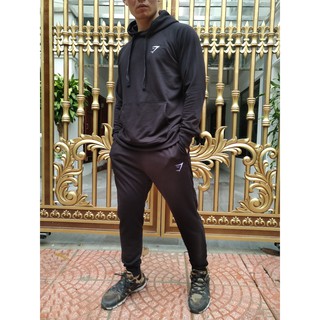 Áo nỉ Gymshark hoodie crest.