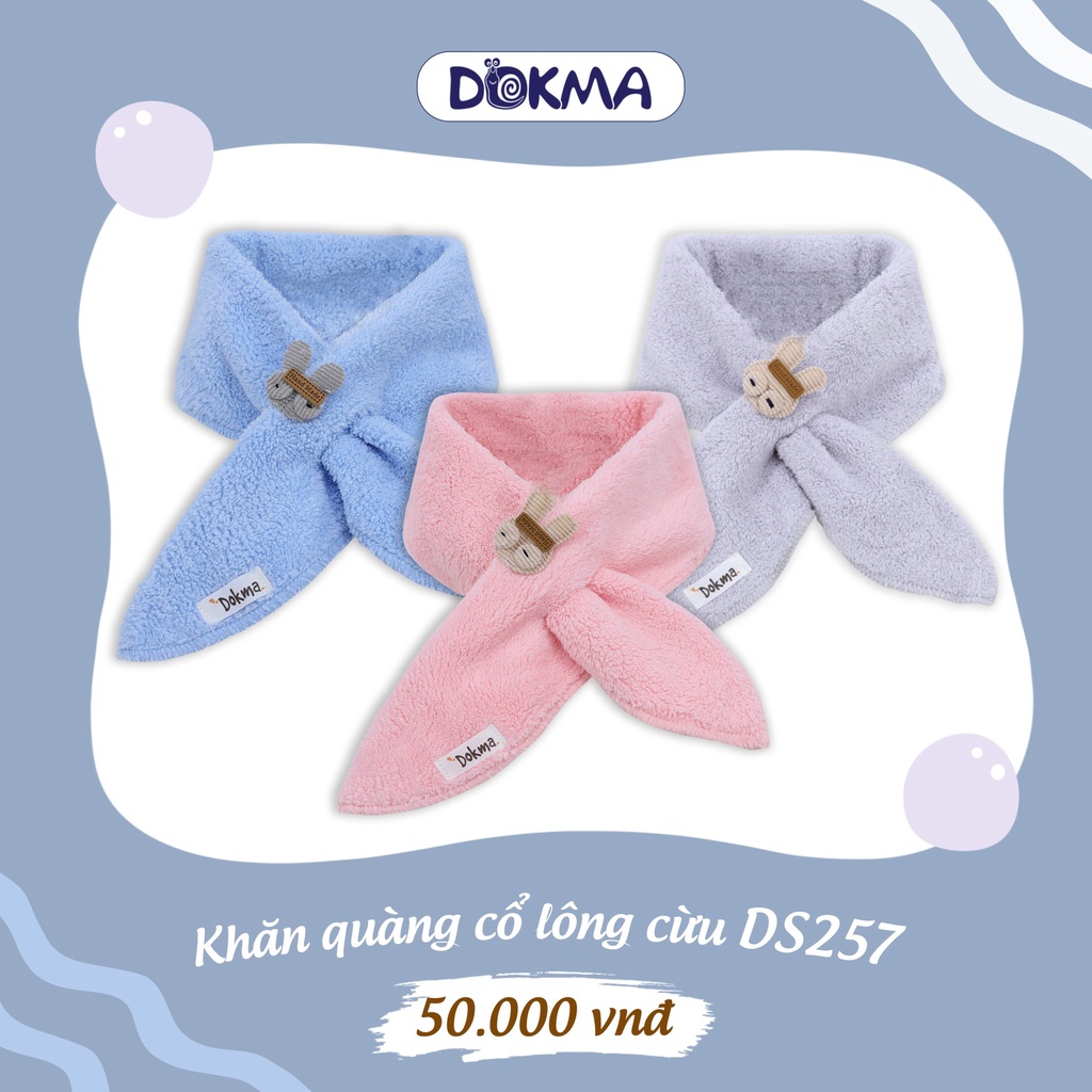 Khăn quàng cổ lông cừu Dokma cực ấm, mịn, không xù DS257