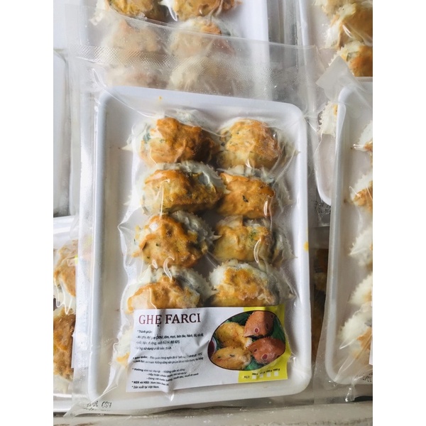 Ghẹ Farci khay 10 mai nặng 300gr