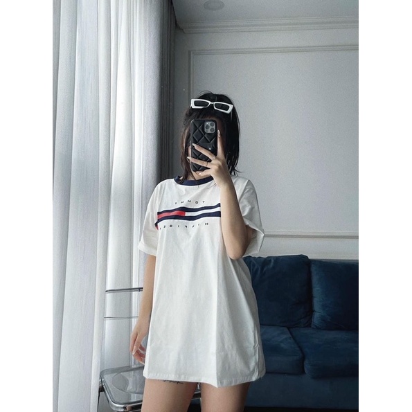 Áo thun nam nữ Tomy mặc đôi siêu đẹp chất liệu cotton thoáng mát, Áo phông unisex nam nữ