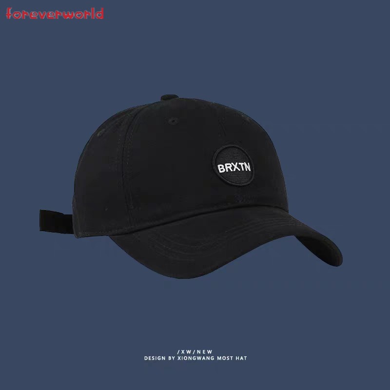 Mũ lưỡitrai nam nữ đa dạng Vòng tròn thêu chữ cái mũ lưỡi trai form unisex nam nữ