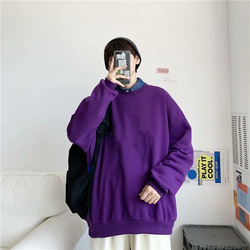 Áo Sweater Tay Dài Cổ Tròn In Hình Hoa Cúc Nhỏ Size M-5Xl 4 Màu Sắc