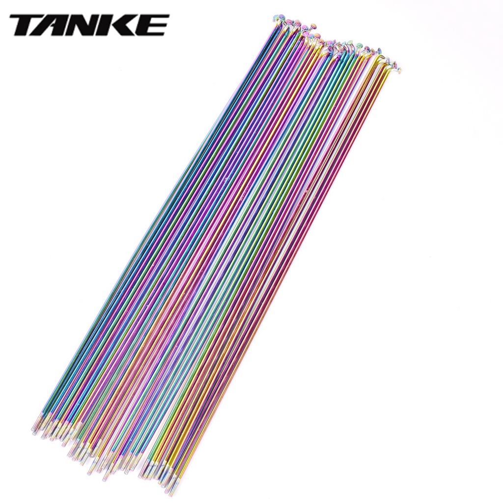Set 32/ 36/ 64/ 72 nan hoa TANKE bằng thép không gỉ dành cho bánh xe đạp 26 inch/ 27.5 inch/ 29 inch
