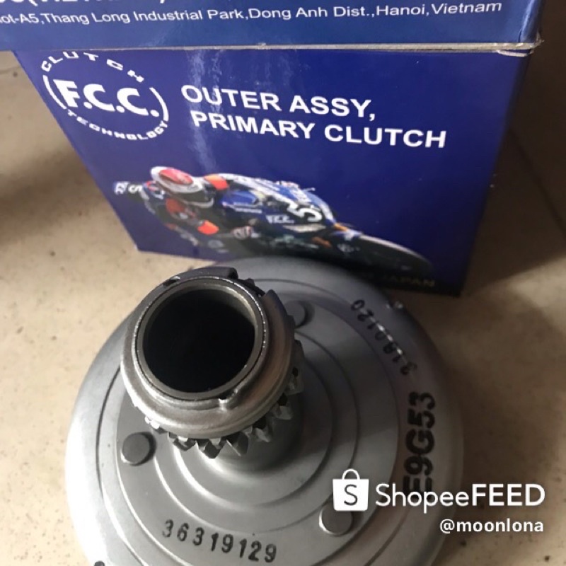 Full bộ nồi trước sau xe Wave S110/Rsx 110/ Wave Blade zin hãng Honda