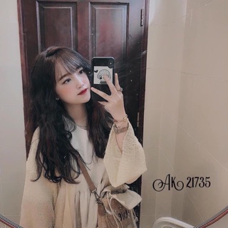 Kiều trang; quần bò-