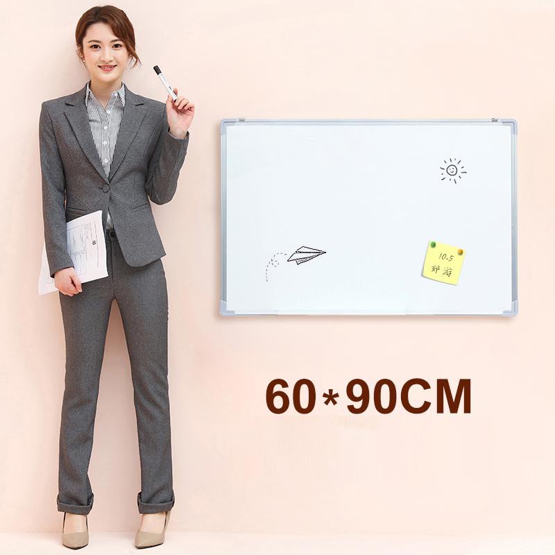 Bảng Từ Trắng 60x80cm Viết Bút Dạ Cao Cấp , tặng kèm 4 bút lông, 10 nam châm, 1 bông lau.