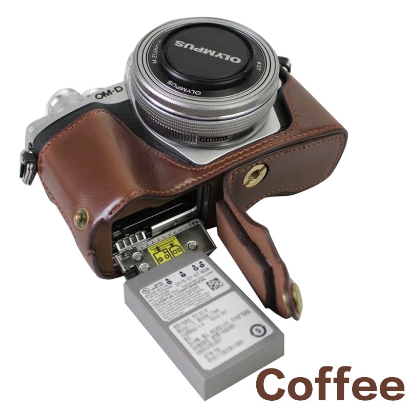 Bao da máy ảnh PU cho Olympus OM-D OMD E-M10 Mark III EM10III EM10 M3