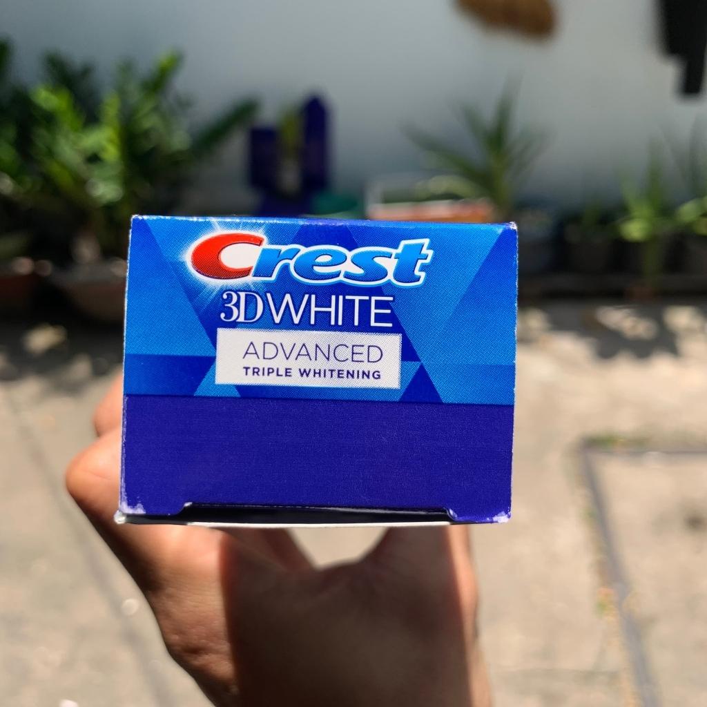 Kem đánh răng Crest 3D White 158g trắng răng, ngừa sâu răng