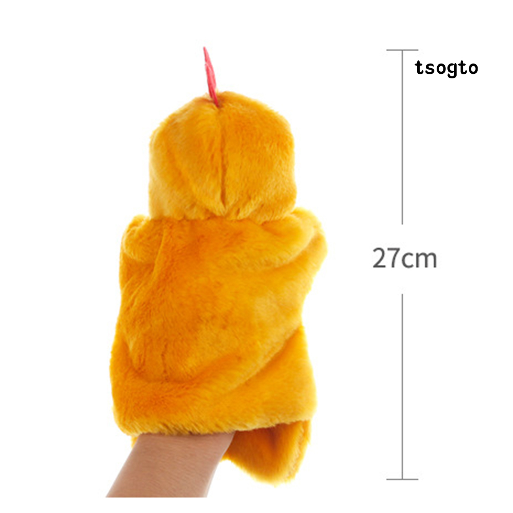 Con Rối Đeo Tay Hình Gà Trống 27cm Cho Bé