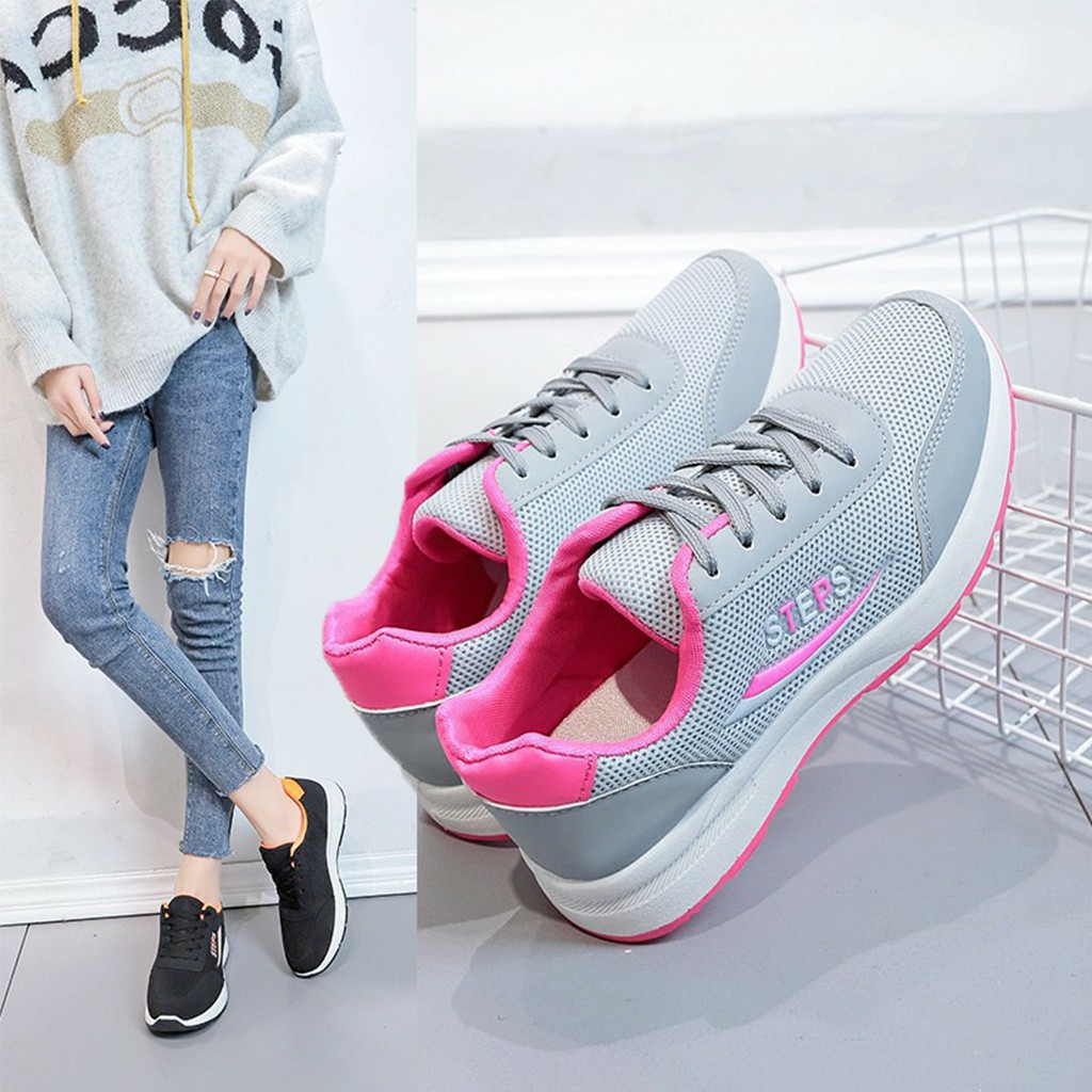 Giày thể thao nữ STEPS - Giày sneaker nữ thiết kế trẻ trung, năng động phù hợp mọi đối tượng