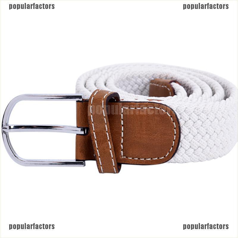 Thắt Lưng Vải canvas Co Giãn Tốt Thiết Kế Cá Tính Cho Nam Và Nữ