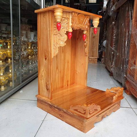 Đồ thờ gỗ , Bàn thờ thần tài ông địa ,Bàn thờ thần tài gỗ xoan đào
