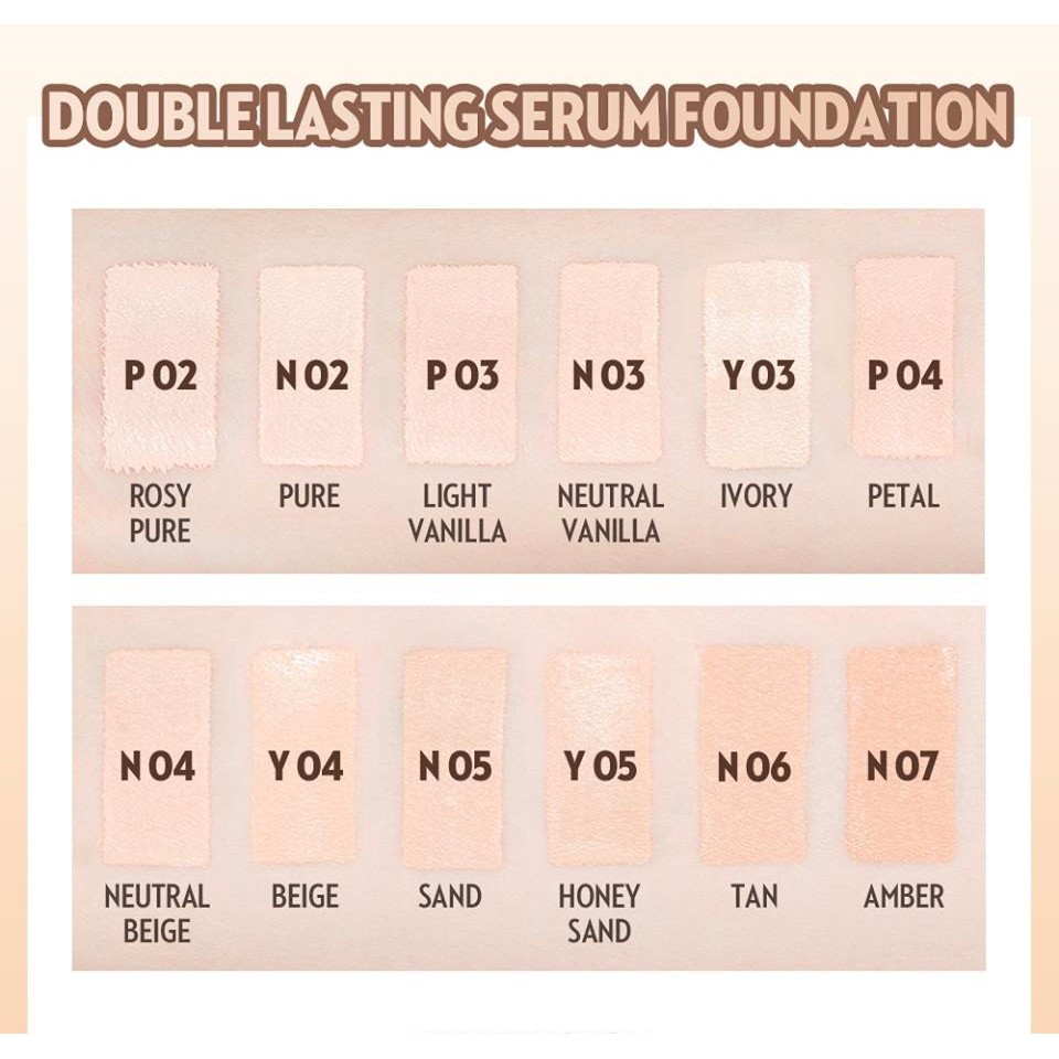 Sample Kem Nền serum lâu trôi Foundation SPF25 PA++ | BigBuy360 - bigbuy360.vn