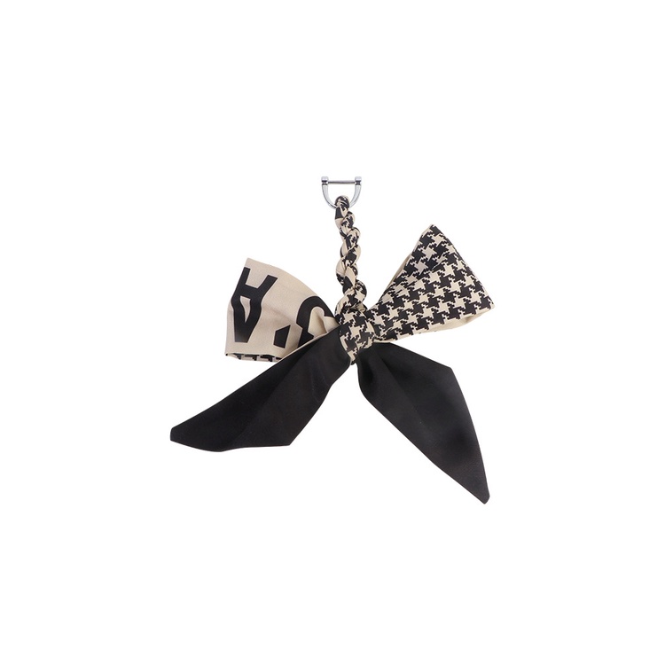 Móc chìa khóa xe hơi hình nơ đơn giản cao cấp sang trọng chống thất lạc