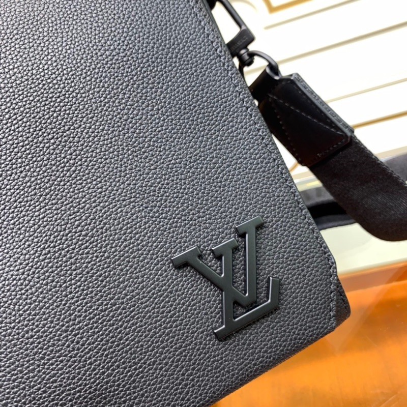 Túi đeo chéo/ cặp đeo chéo cho nam da thật cao cấp hàng vip 1-1 thương hiệu Louis Vuitton LV Aerogram