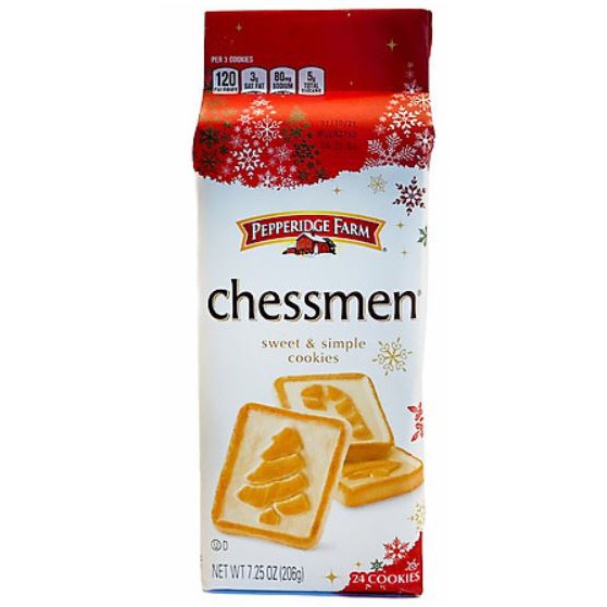 Bánh Chessmen Butter Pepper Farm Mỹ 206g