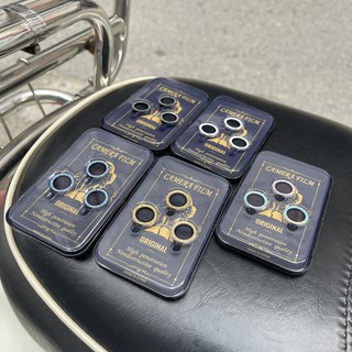Ốp viền kim tuyến camera iPhone 12 Pro Max Set 3 cái
