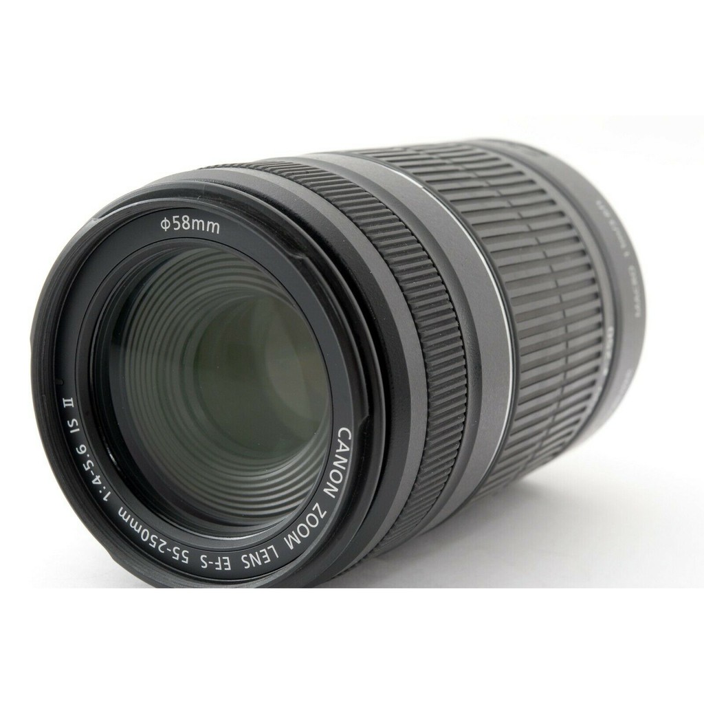 Ống kính Canon EF-S 55-250mm f/4-5.6 IS II - Đẹp 95%