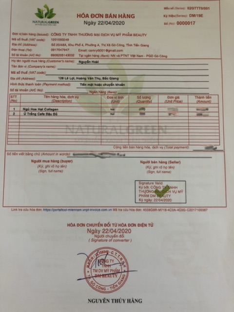 Ủ trắng cafe đậu đỏ 100gr dùng cho face body chính hãng | Thế Giới Skin Care