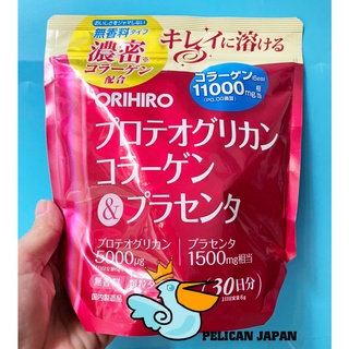 Bột Collagen Proteoglycan nhau thai heo 11000mg Orihiro 180g