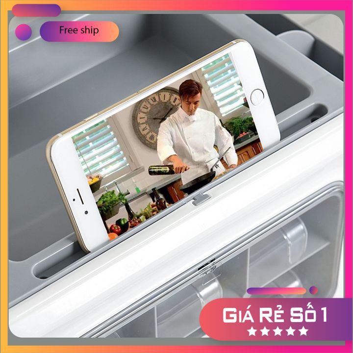 Kệ Đựng Gia Vị ⚡ 𝗙𝗥𝗘𝗘 𝗦𝗛𝗜𝗣 ⚡ Đồ Dùng Phòng Bếp Nhỏ Gọn, Tiện Lợi, Tiết Kiệm Tối Đa Không Gian màu sắc ngẫu nhiên | BigBuy360 - bigbuy360.vn