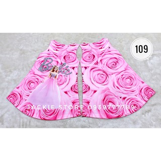Đầm búp bê Barbie hồng sát tay
