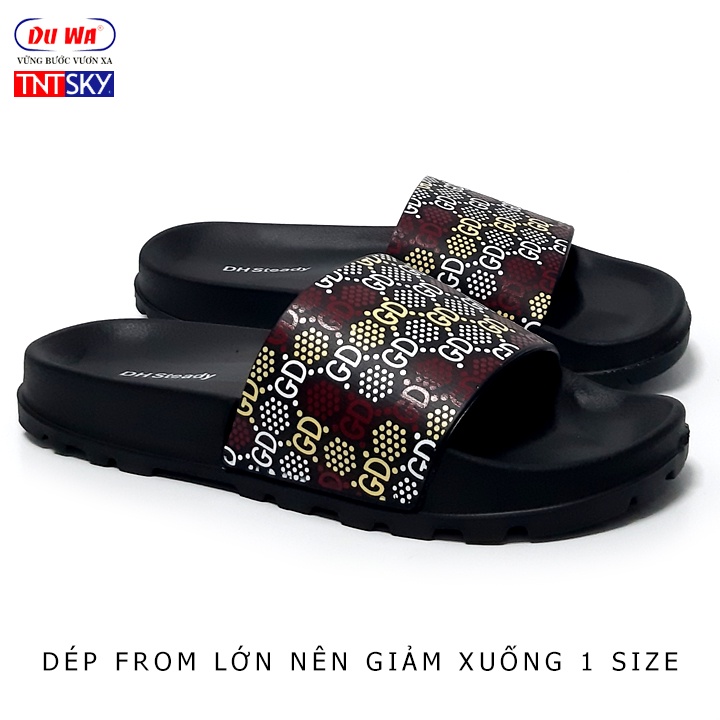 Dép nam DUWA siêu nhẹ - Hàng chính hãng - Quai ngang DH9016