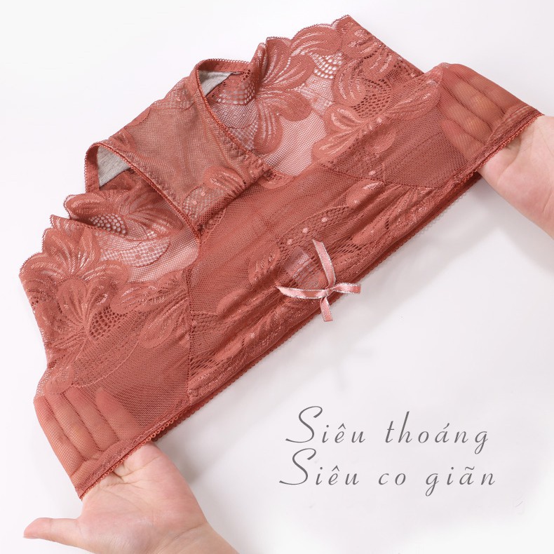 Quần lót nữ ren lưới mềm mại cạp cao thoải mái thoáng khí gơi cảm-Quần lót nữ ren kháng khuẩn sexy  -FLQ64 | BigBuy360 - bigbuy360.vn
