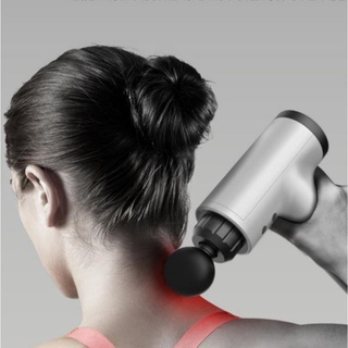 Máy Massage Cầm Tay- Súng Massage Cầm Toàn Thân 4 Đầu 6 Chế Độ