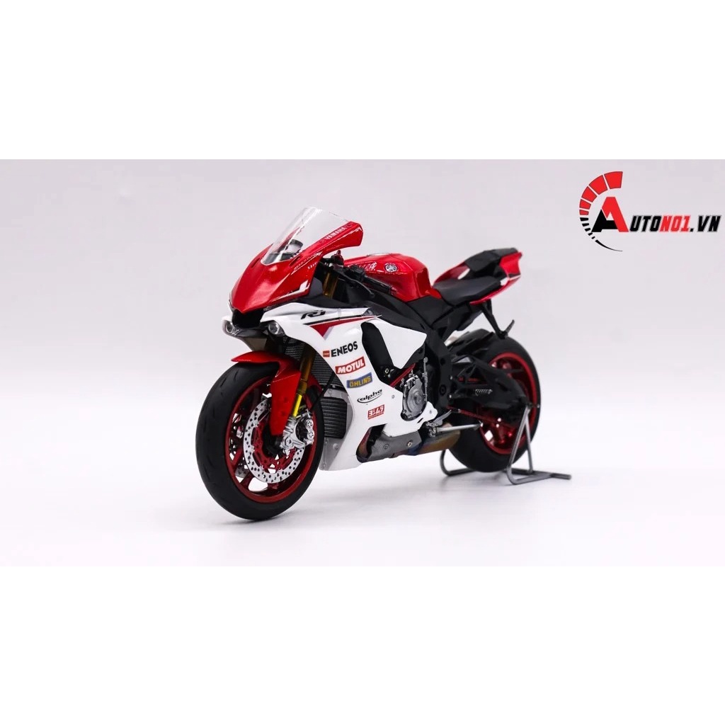 MÔ HÌNH XE YAMAHA YZF R1 RED WHITE 1:12 TAMIYA D080