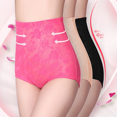 Quần Lót Lưng Cao Định Hình Eo Cỡ Lớn Cho Phụ Nữ Sau Sinh