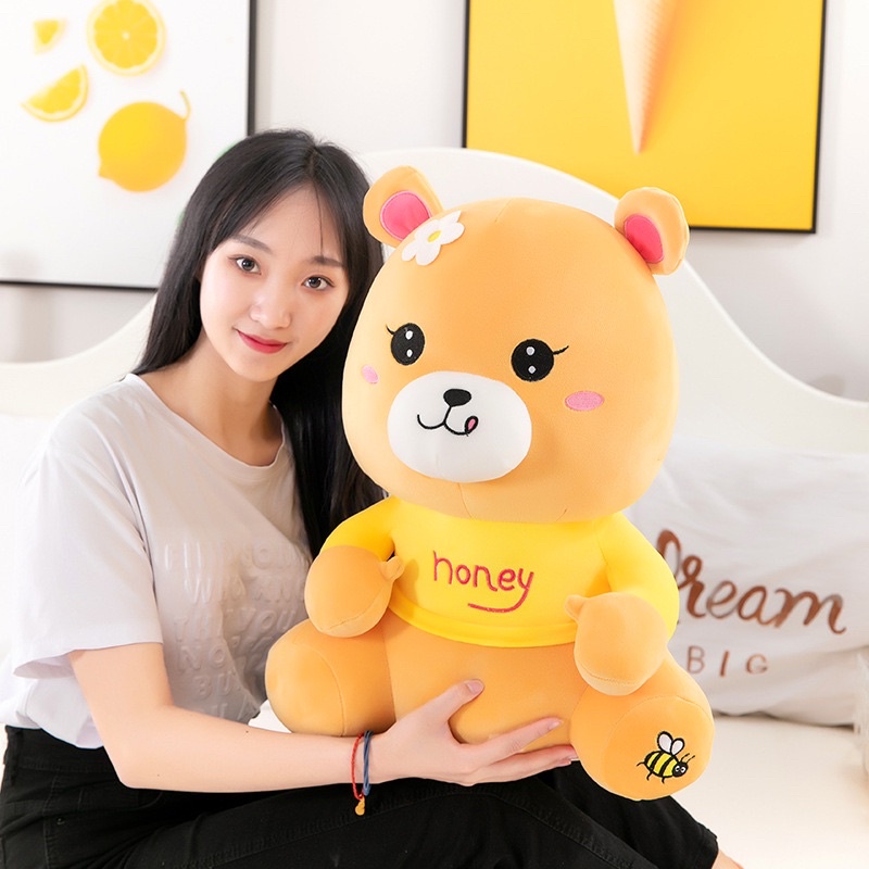 Gấu teddy Honey nhồi bông cao cấp