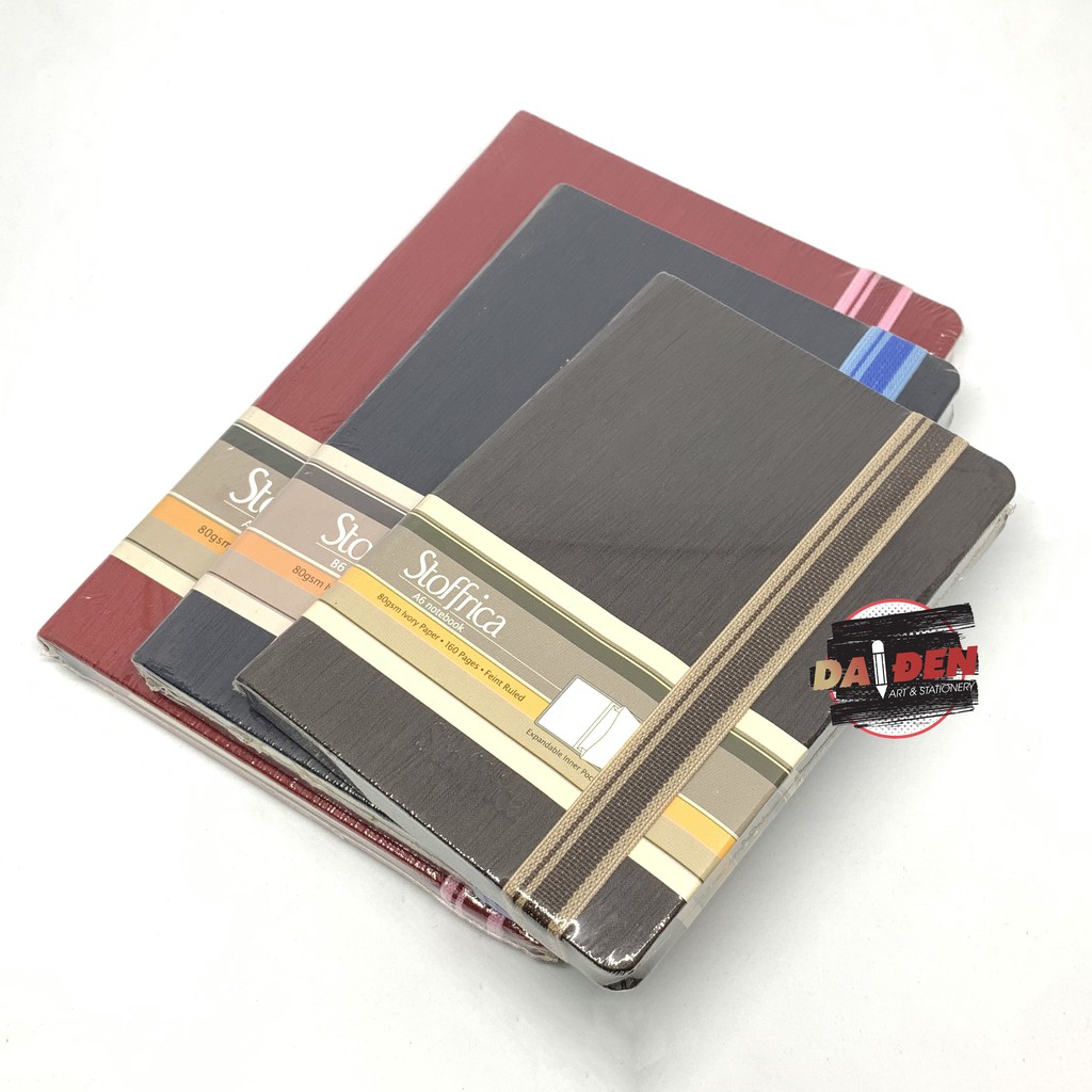 [DA ĐEN] Sổ Notebook Campap Stoffrica A5/B6/A6