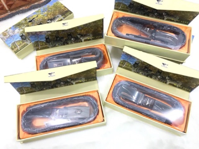 Thắt lưng da thật full box hộp nam châm