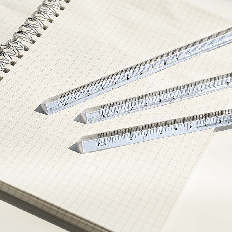 Thước kẻ trong suốt sáng tạo cho học sinh/ văn phòng
