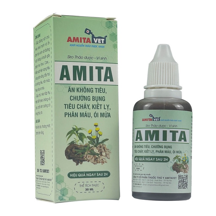 Siro thảo dược vi sinh hỗ trợ tiêu hóa cho chó mèo giúp thú cưng khỏe mạnh chống chướng bụng khó tiêu