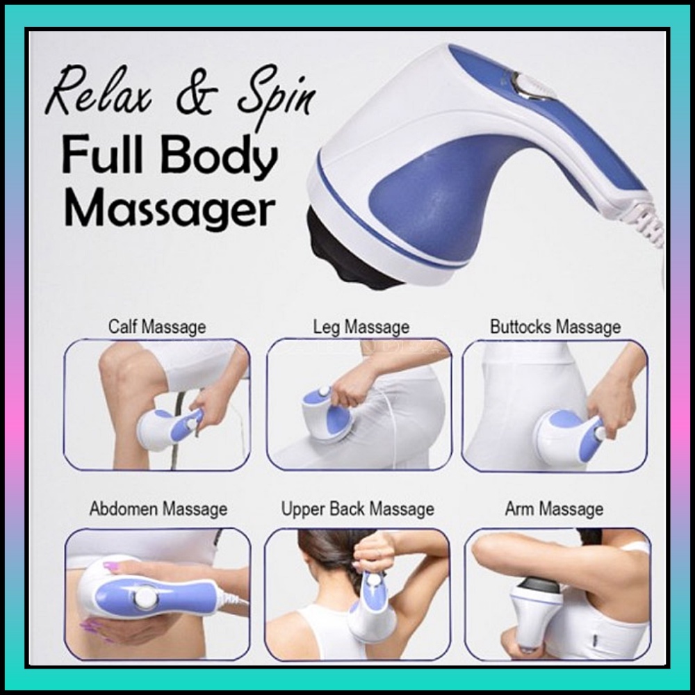 Máy Massage Cầm Tay Relax and skin Tone Cỡ Lớn Loại 1, Đánh Tan Mỡ Bụng, Lưu Thông Máu Huyết, Hiệu Quả Sức Khỏe