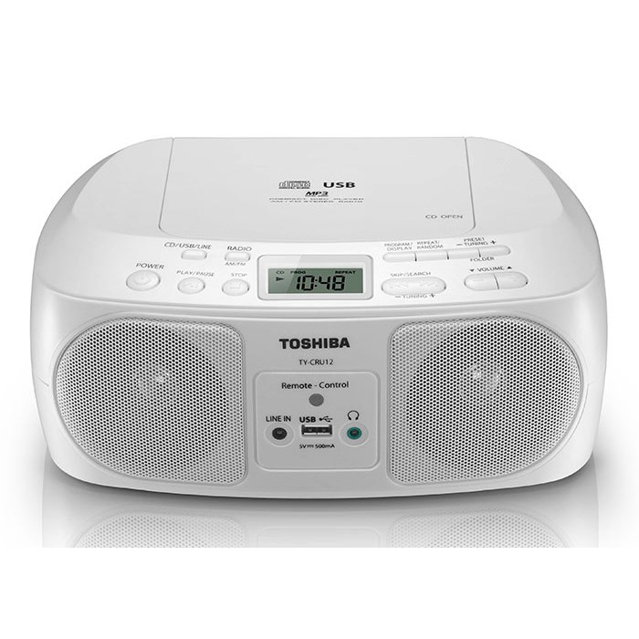 ĐÀI ĐĨA CD USB, RADIO TOSHIBA TY-CRU12 ( usb)