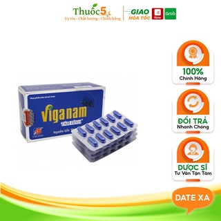 Viên uống bổ thận viganam tâm bình hỗ trợ tráng dương, tăng cường sinh lý nam giới hộp 60 viên