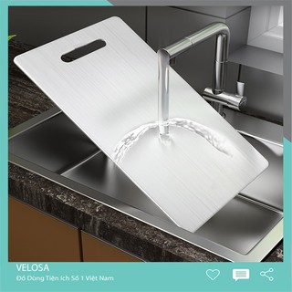 Thớt inox 304 an toàn chống nấm mốc Thớt kháng khuẩn cường lực tốt cho Sức Khoẻ