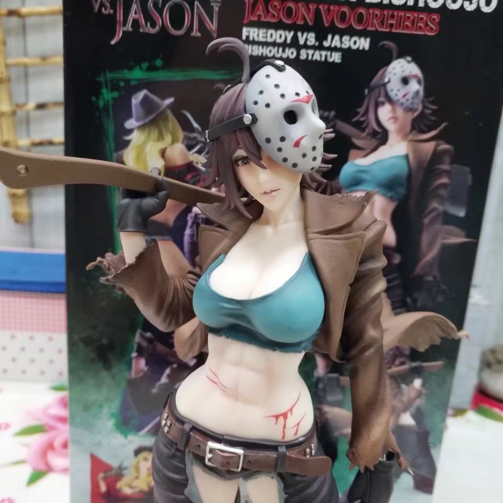 Mô hình nhân vật Anime kotobukiya Horror bishoujo Freddy vs Jason vorhees 2nd tỉ lệ 1 / 7