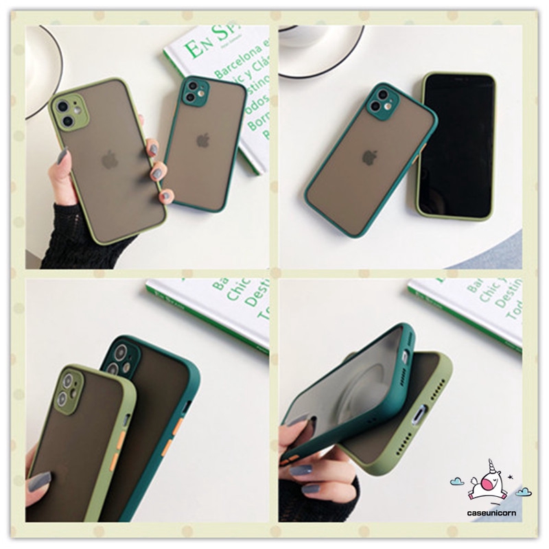 Ốp điện thoại bề mặt mịn thời trang bảo vệ camera cho iPhone SE 2020 11 Pro Max iPhone 6s 6 7 8 Plus XR X XSMAX | BigBuy360 - bigbuy360.vn