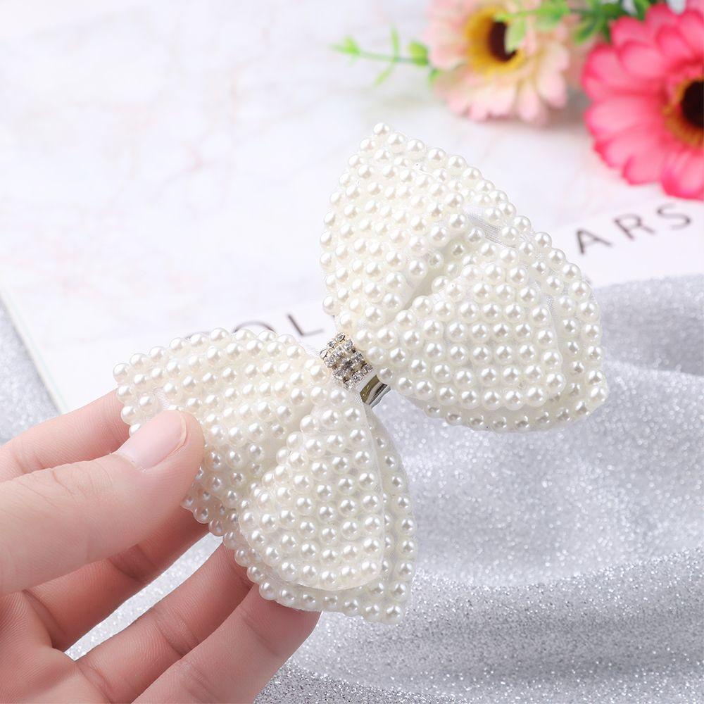 Kẹp Tóc Hình Nơ Đính Đá Lấp Lánh Hàng Mới