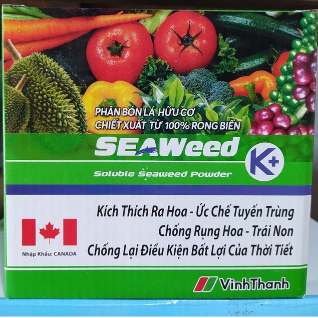 Phân Bón SEAWEED Rong Biển Canada 95% - Phân Bón Hữu Cơ Khoáng Vi Sinh (10gr)